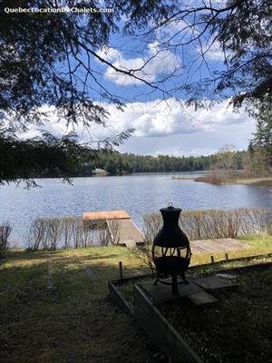 chalets avec plage privée Lac-Du-Cerf, Laurentides