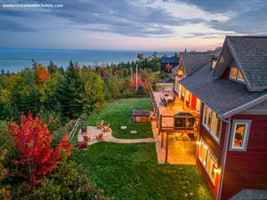 waterfront cottage rentals Petite-Rivière-Saint-François, Charlevoix